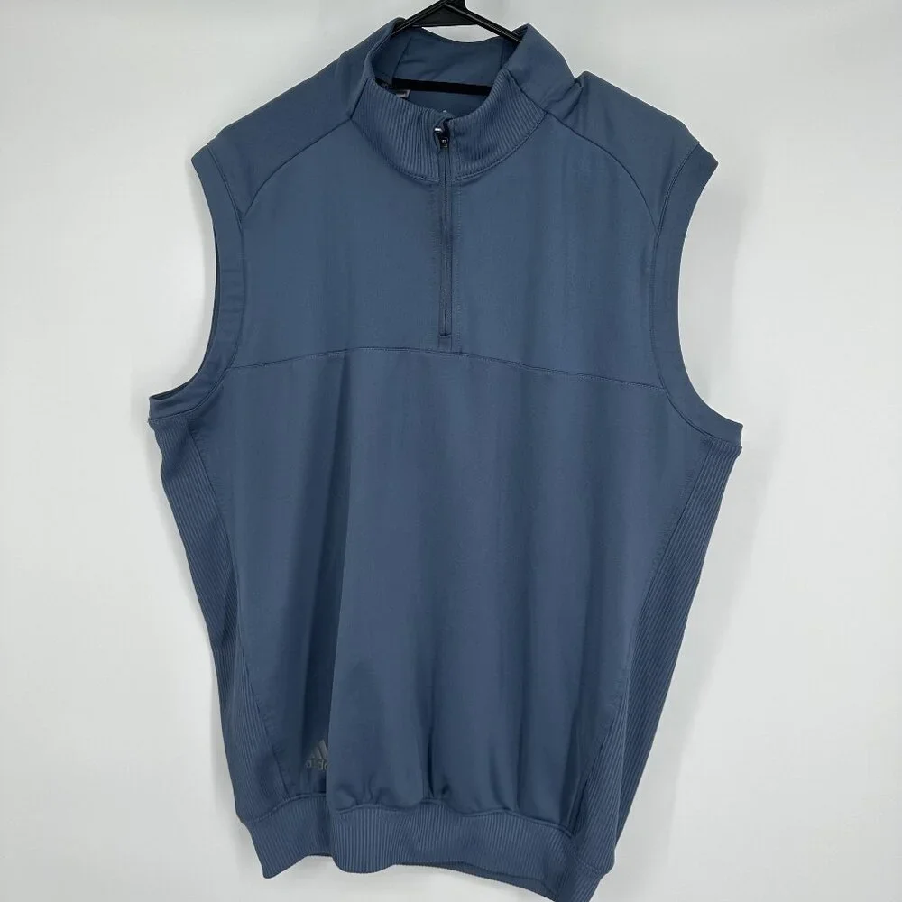 Adidas Men's Golf‎ Vest Size Medium Blue